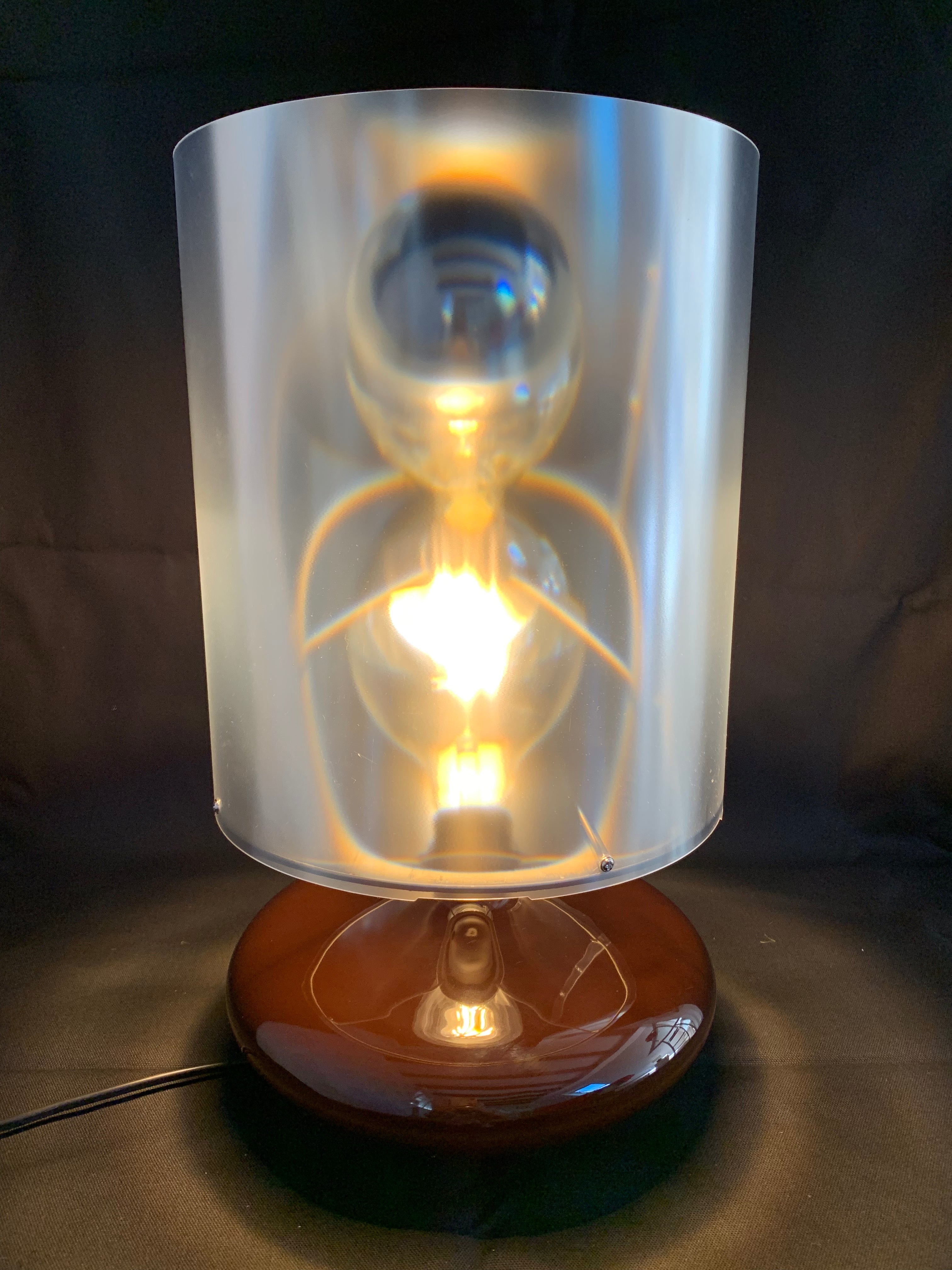 Lampe Vintage marron